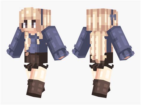 Minecraft Skin Girl Blonde Telegraph