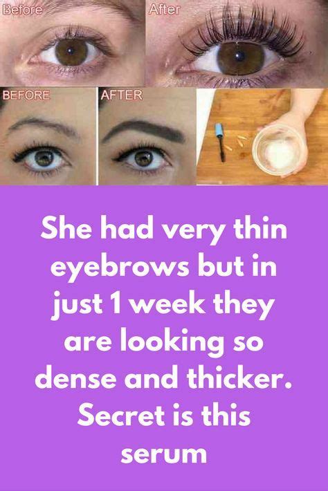 How To Grow Long Thicker Eyelashes And Eyebrows In A Week How To Grow