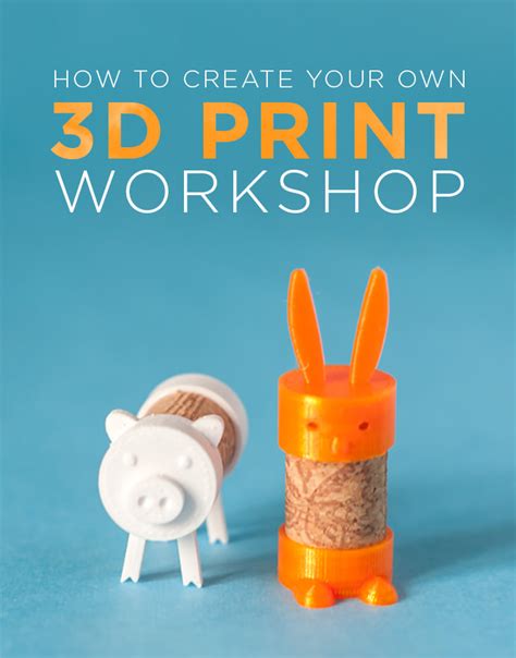 Create Your Own 3d Print Workshop Handmade Charlotte