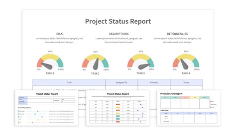 Plantilla Gratuita De Informe De Estado Del Proyecto