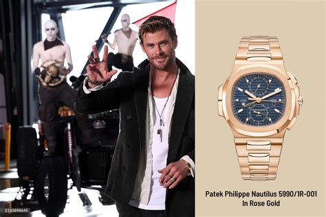 Chris Hemsworth Spotted Wearing Spectacular 200 000 Patek Philippe As