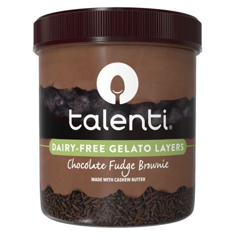 Market Direct Talenti Layers Chocolate Fudge Brownie Dairy Free Gelato