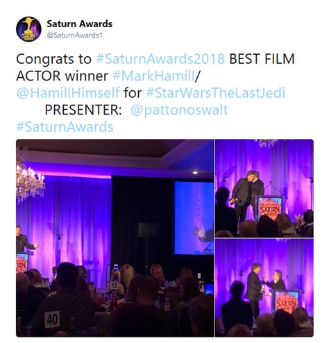 Star Wars WINS at the 44th Saturn Awards – Star Wars Reporter