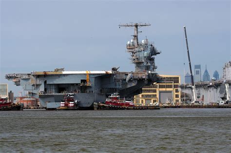 March 2008: the USS JFK arrives at the Navy Yard | Photo: Bradley Maule