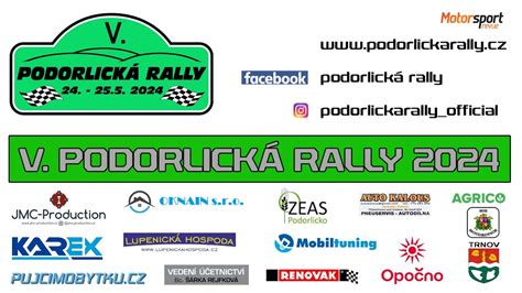 V Podorlick Rally Rz J Lovice Libn Kovice Youtube