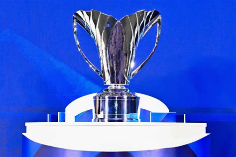 Afc Champions League Two Dazzling New Acltwo Trophy Unveiled