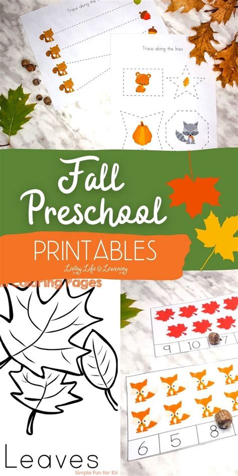 Montessori Inspired Playdough Math Activities For Fall Free Printables