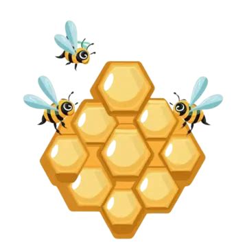 Honey Bees PNG Transparent, Honey Bee, Bee, Honey, Honeycomb PNG Image For Free Download