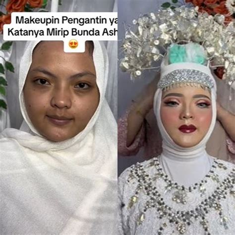 Transformasi Wanita Dirias Mua Jadi Pengantin Adat Bangka Belitung