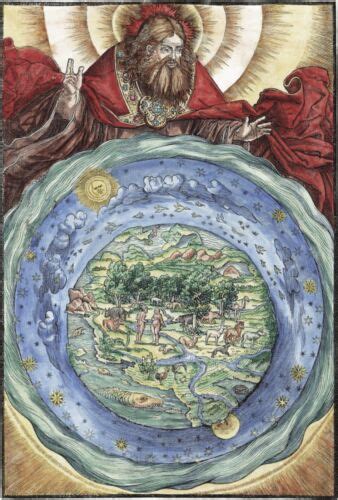 Flat Earth Creation Map Geocentric Universe Overture To The