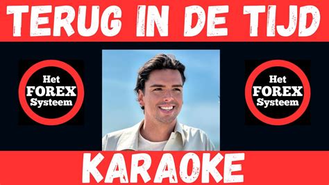 Yves Berendse Terug In De Tijd Karaoke Instrumental YouTube