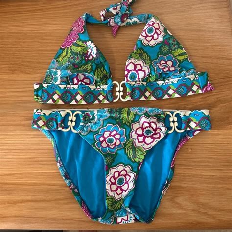 BECCA Swim Becca By Rebecca Virtue Floral Bikini Poshmark
