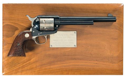 Cased Samuel Colt Sesquicentennial Model Single Action Army Revolver