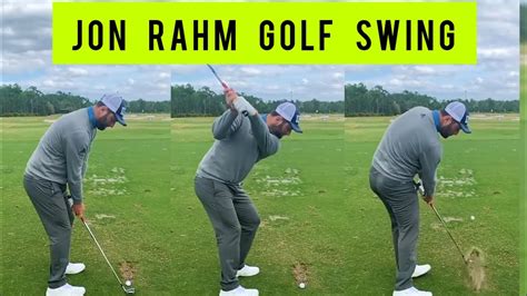 John Rahm Golf Swing Slowmo Subscribe Like Comment Youtube