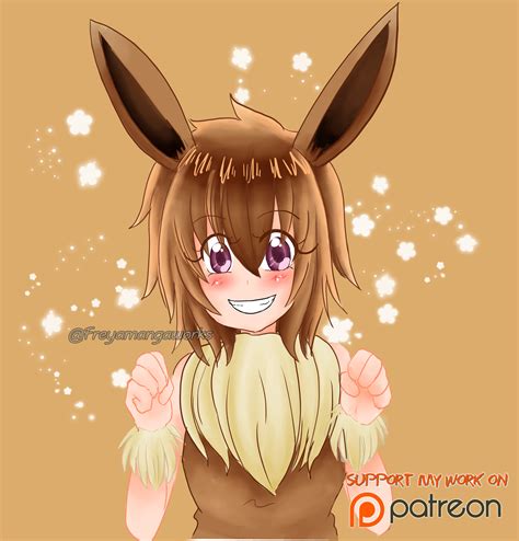 ArtStation - Eevee Human Fanart