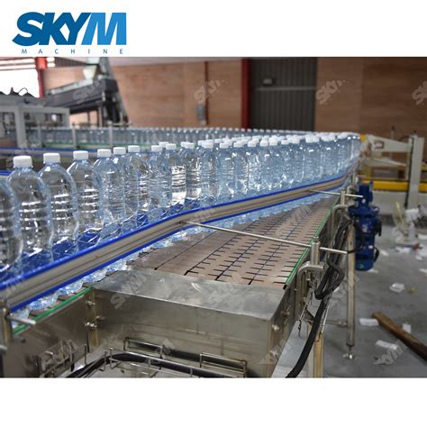 Water Bottling Line Mineral Pure Complete Plant Soft Drinks Water In