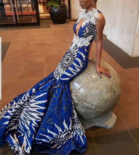 Long African Prom Dressesafrican Wedding Dressafrican Etsy