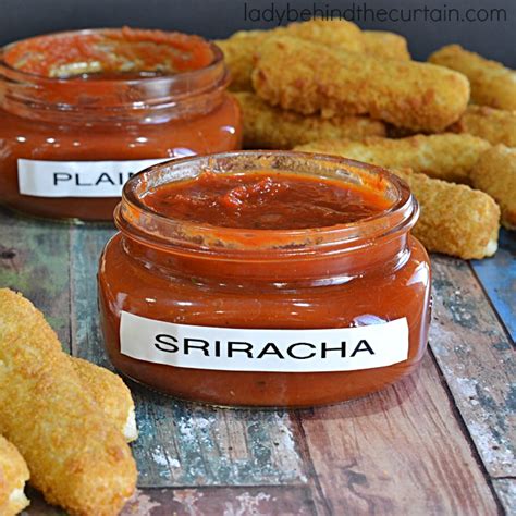 Semi Homemade Sriracha And Ranch Marinara Dipping Sauce