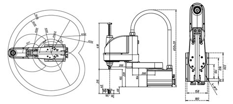 400f Industrial Robotic Dispensing Loading And Picking 4 Axis Scara