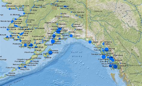 Interactive map: fishing communities throughout Alaska — Alaska Longline Fishermen's Association