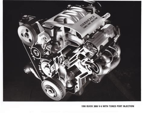 Buick 3800 V 6 Engine With Tuned Port Injection Iaa Frankfurt Model