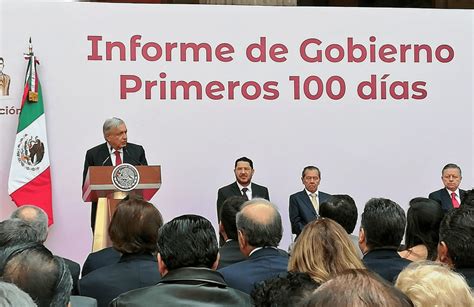 Amlo Da Informe Por Sus Primeros 100 Días De Gobierno Cc News