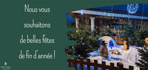 Joyeuses fêtes de fin d année Mairie Mercurol Veaunes Drôme 26