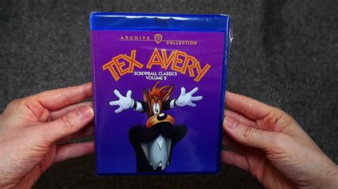 Tex Avery Screwball Classics Volume Blu Ray Unboxing Youtube