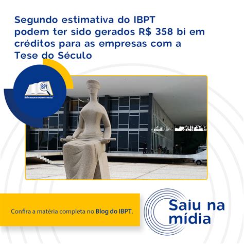 Segundo estimativa do IBPT podem ter sido gerados R 358 bilhões em