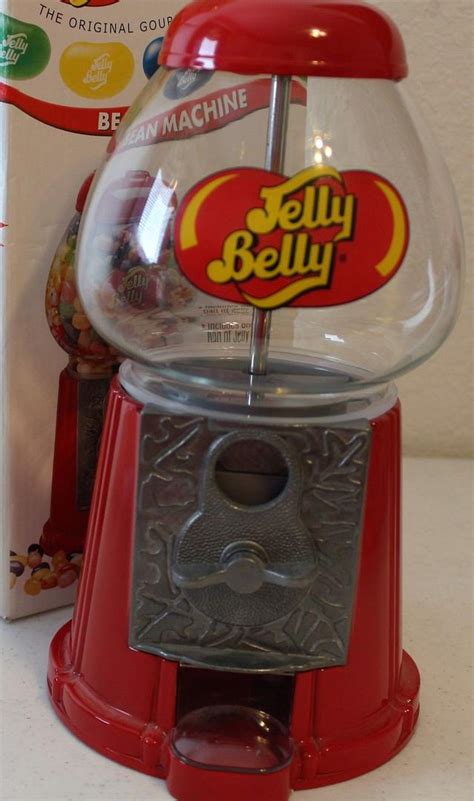 Jelly Belly Candy Dispenser Metal and Glass | #1837934121