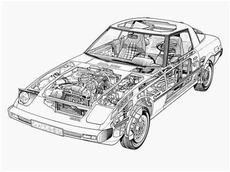 Anatomy Of Mazda Rx8 Exterior A Detailed Diagram Of Its Parts