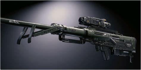 Silent sniper rifle cyberpunk - bazarlopers