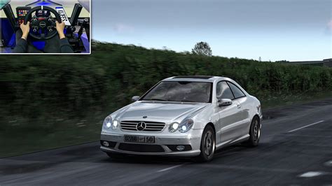 Mercedes CLK 55 AMG Assetto Corsa Moza R5 YouTube