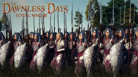 THE ELVES REFUSE TO GIVE UP Dawnless Days Total War Multilayer Siege