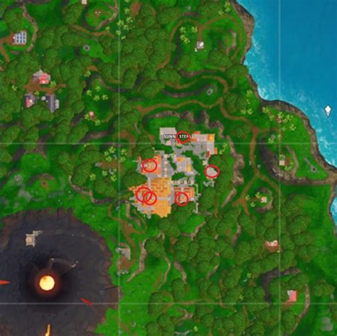 Fortnite Season 8 Guide: Sunny Steps & Fatal Fields Chest Locations