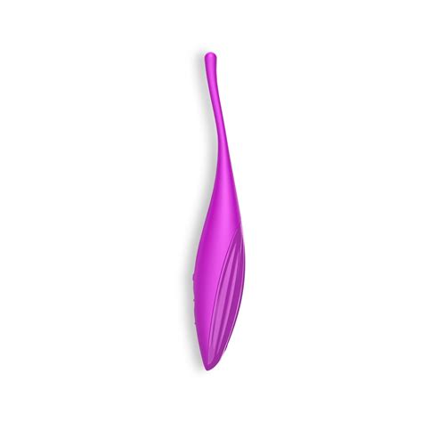 VIBRADOR TWIRLING JOY APP SATISFYER FUCSIA Coisas De Homem