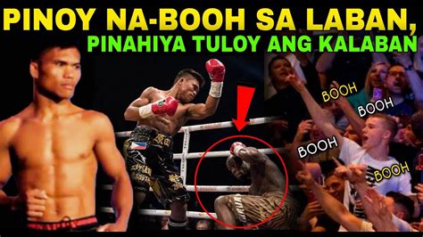 Pinoy Bino Booohh Sa Balwarte Ng Kalaban Kaya Ginulpi Ang Pambato Nila