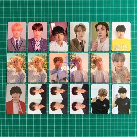 Jual Official Photocard Pc Bts Seokjin Jin Min Yoongi Suga