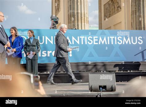 Berlin Deutschland Oktober Vor Dem Hintergrund Der Pro