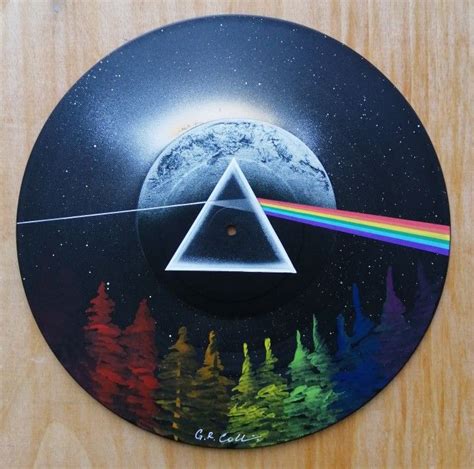 Dark Side Of The Moon Pink Floyd Spray Art Painting By Gary R Collins