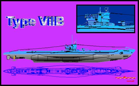 Type VIIB - U-boat Types - German U-boats of WWII - Kriegsmarine ...