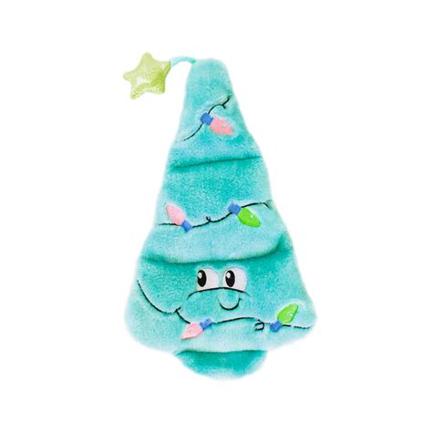 Christmas Tree Squeaker Matz Holiday Plush Dog Toy