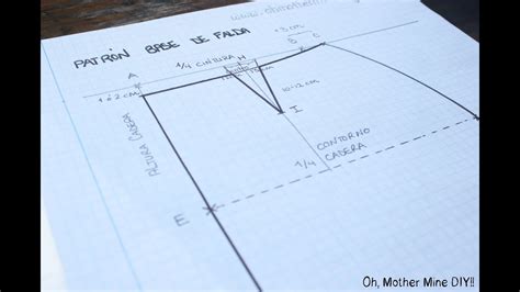 Curso Aprender A Coser Faldas Parte C Mo Hacer Un Patr N Base