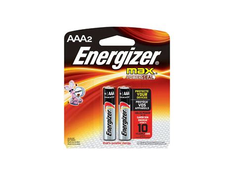 Energizer Max Battery Aaa 2s