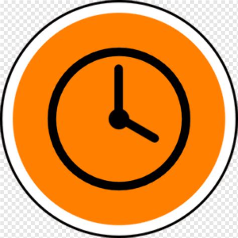 Time Attendance Clocks Time Orange Desktop Wallpaper Timer Png