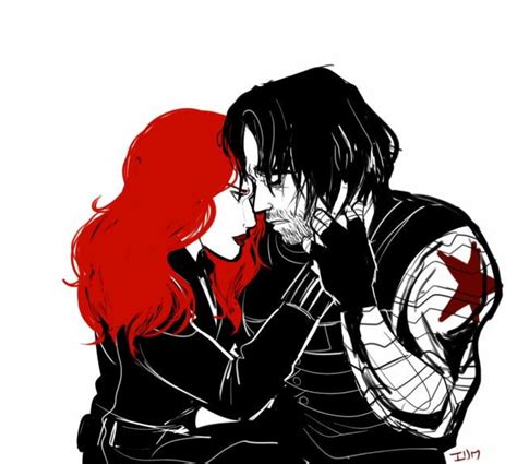 Winterwidow James Bucky Barnes X Natasha Romanoff Otp Winter