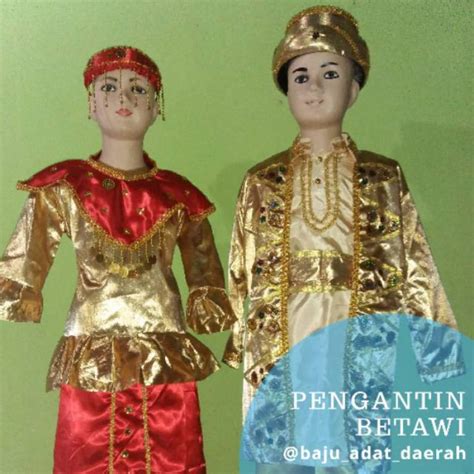 Jual Pakaian Tradisional Betawi Anakadat Tradisional Betawi Anak