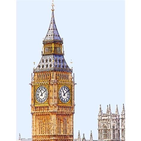 Big Ben From Famous Page Public Domain Clip Art Image Public Domain