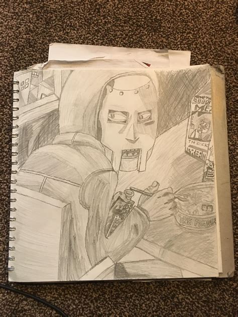Rough Sketch Of Mm Food Rmfdoom
