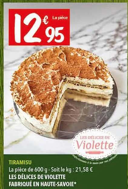 Promo Tiramisu Chez Carrefour ICatalogue Fr